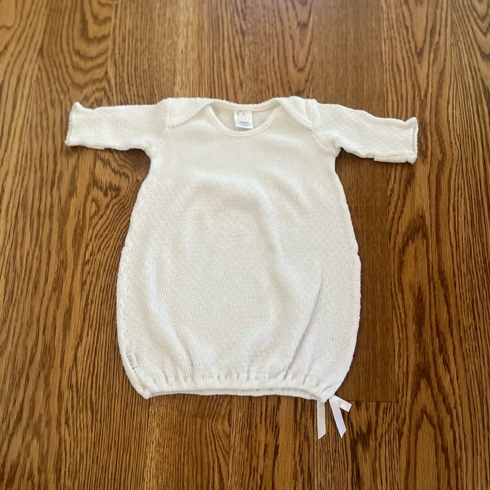 NWOT Paty newborn Cozy White Kids Pajamas